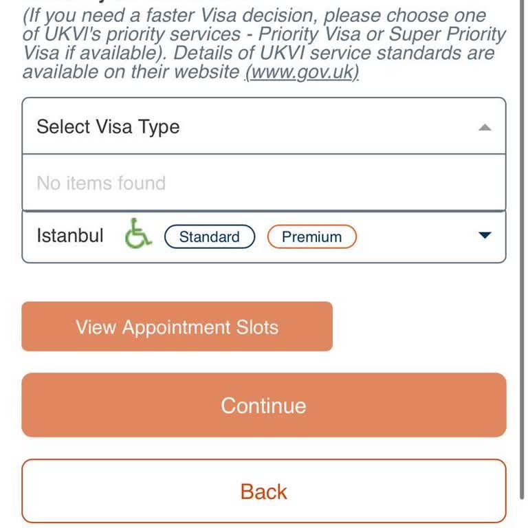 Randevu Tarihi Seçiminde Karşılaşılan Hata