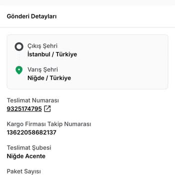 Kargo Adresime Ulaşmıyor Ve Bilgilendirme Yapılmıyor