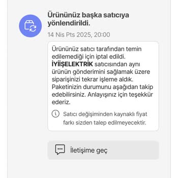 Eksik Ürün Ve Sorumsuz Satıcılar Yüzünden Mağduriyet