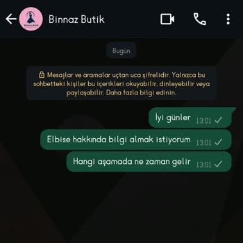 Sipariş Verdim, Ne Elbise Var Ne Cevap!