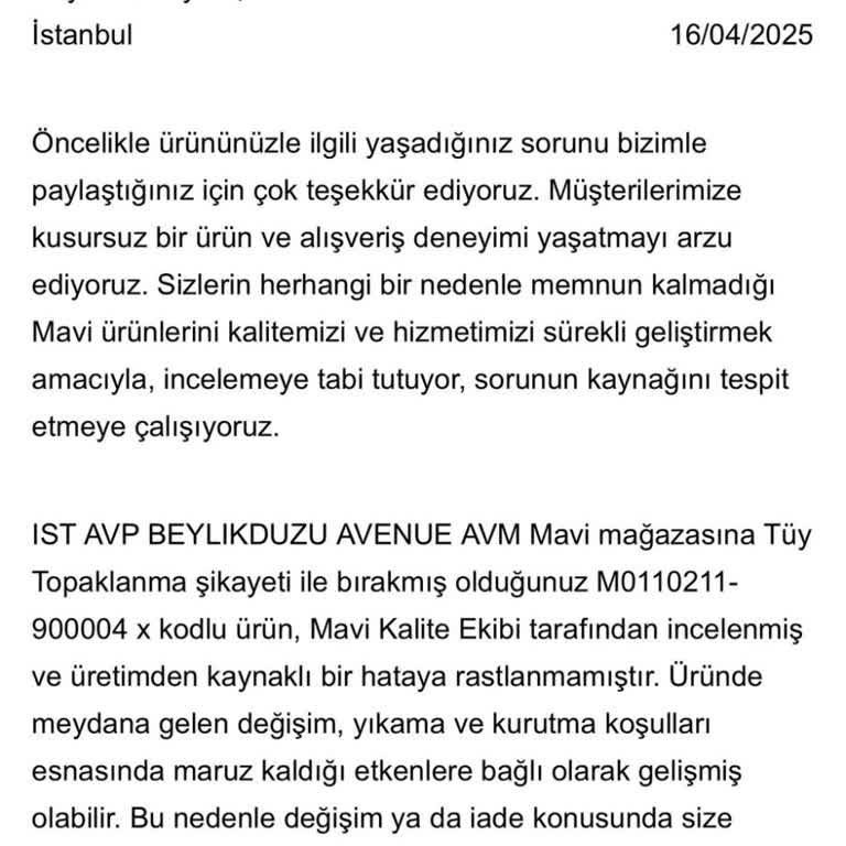 Mavi Mont Yıkama Sonrası Elyaf Toplanması Sorunu
