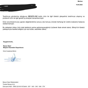 Yetersiz Müşteri Hizmetleri Ve Kalitesiz Ürün Deneyimi