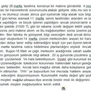 Çamaşır Makinesi Tamirinde Bitmeyen Sorunlar