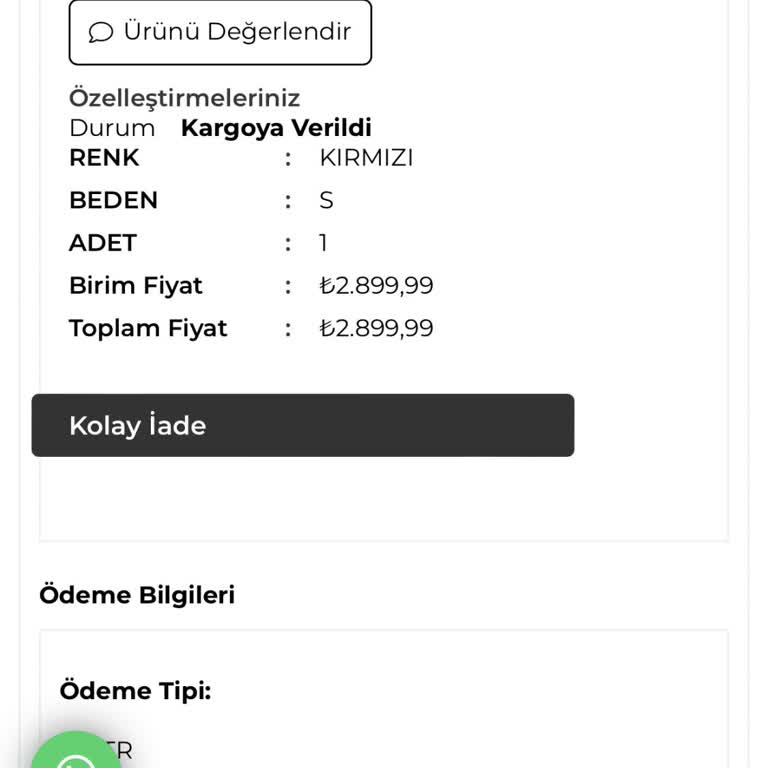 Öyküwear'dan Sipariş Sonrası Sessizlik