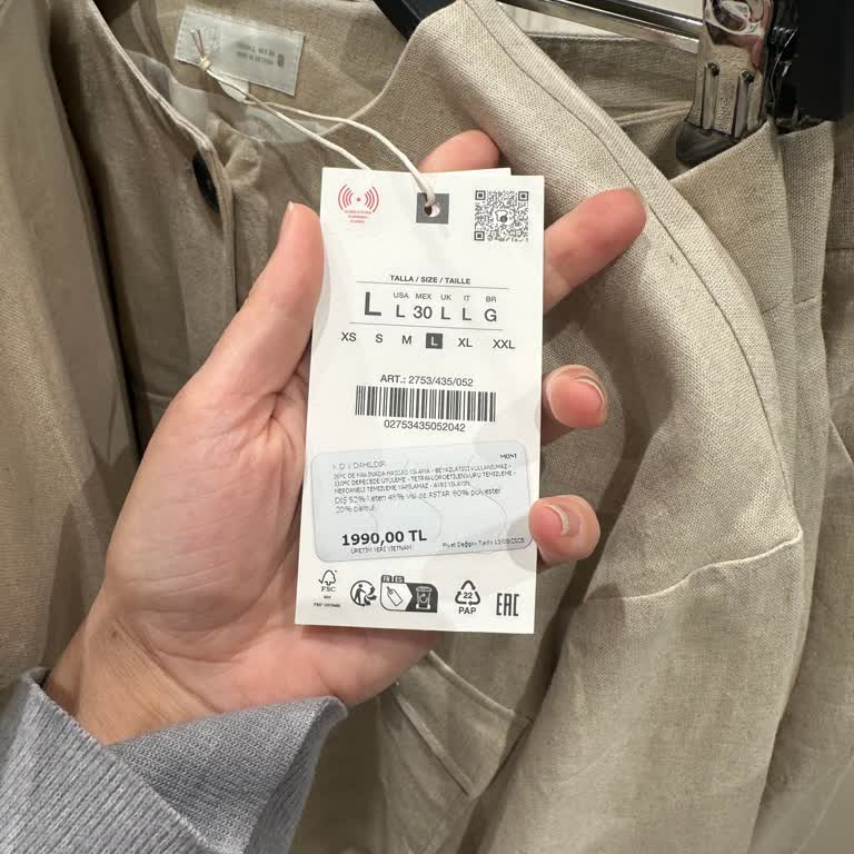Zara'da Etiket Fiyatı Krizi