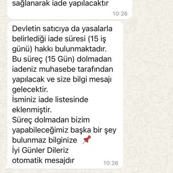 Transparan Tesettür Ürünü Ve İade Sorunu