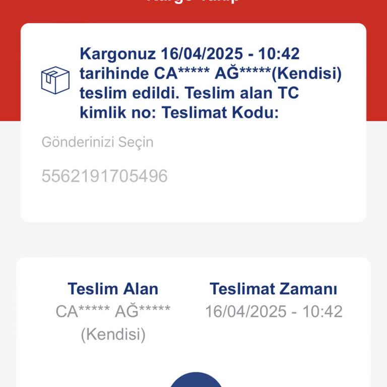 Aras Kargo Teslim Edilmeyen Ürün İçin Yanlış Teslim Mesajı Gönderiyor