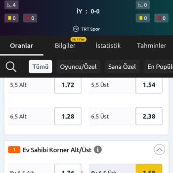 Yanıltıcı Maç İstatistikleri Ve Yetersiz Müşteri Hizmetleri