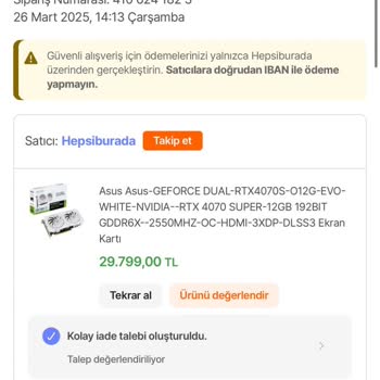 Yanlış Ürün İadesinde Zorluklar