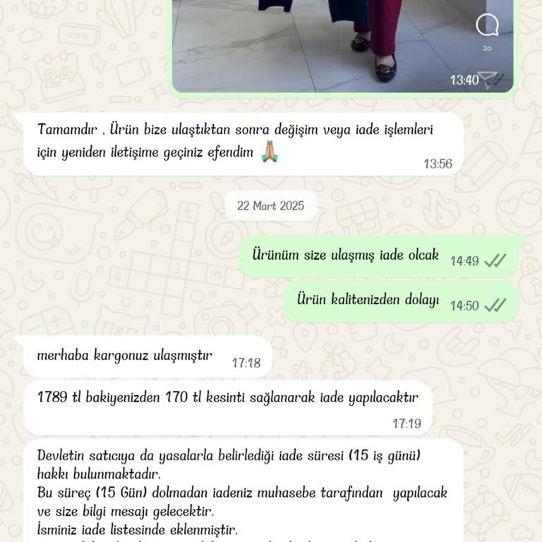 Hassa Butik'ten İade Skandalı: Param Neden Hala Yatmadı?