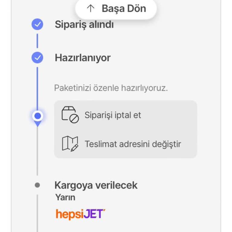 Hepsijet Teslimatında Yavaşlık Ve İletişim Eksikliği