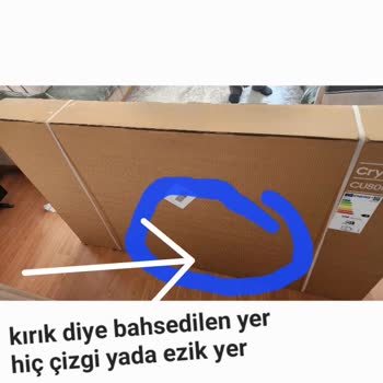 Kırık Ekranlı Televizyon Ve Yetersiz Müşteri Hizmeti