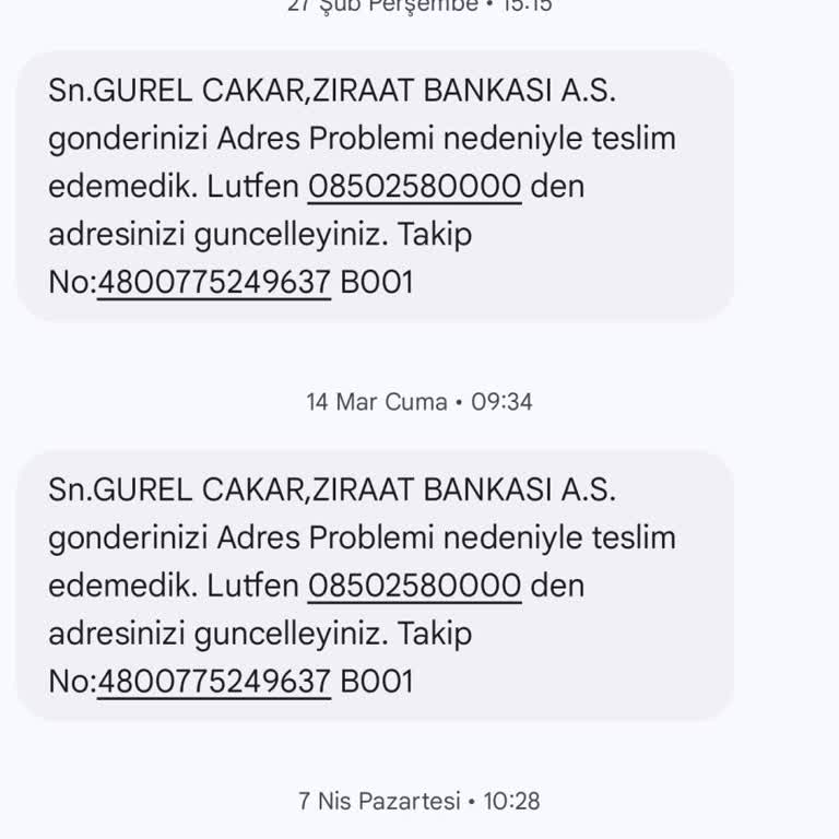 Kuryenet Kartımı Teslim Etmiyor, Ziraat Bankası Çözüm Üretmiyor