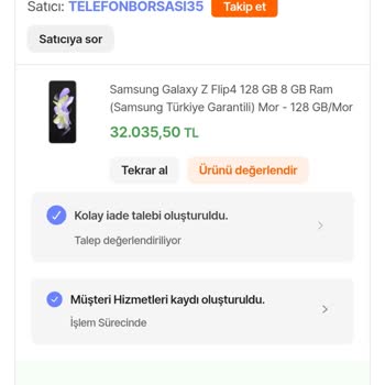 Yenilenmiş Telefon Ve İade Sorunu