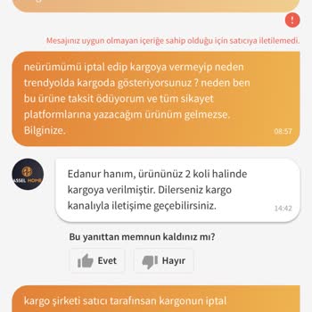 Kayıp Koltuklar Ve Kargo Çilesi