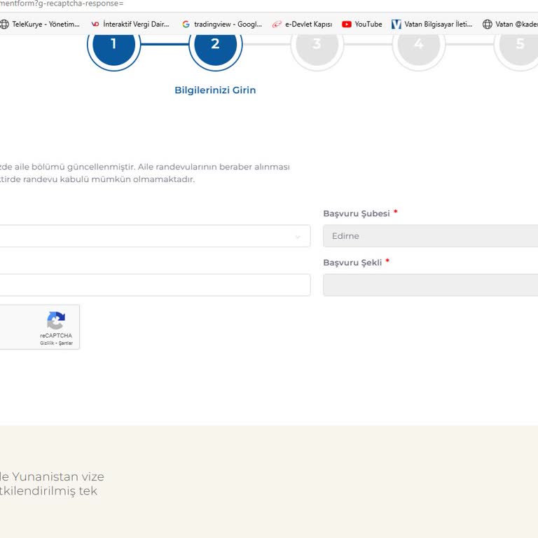 Yunanistan Vizesi İçin Randevu Blokaj Sorunu