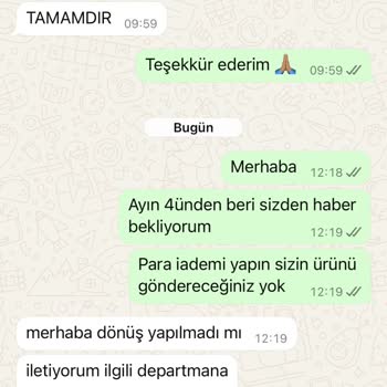 Eksik Ürünler Ve İade Sorunu: Müşteri Mağduriyeti
