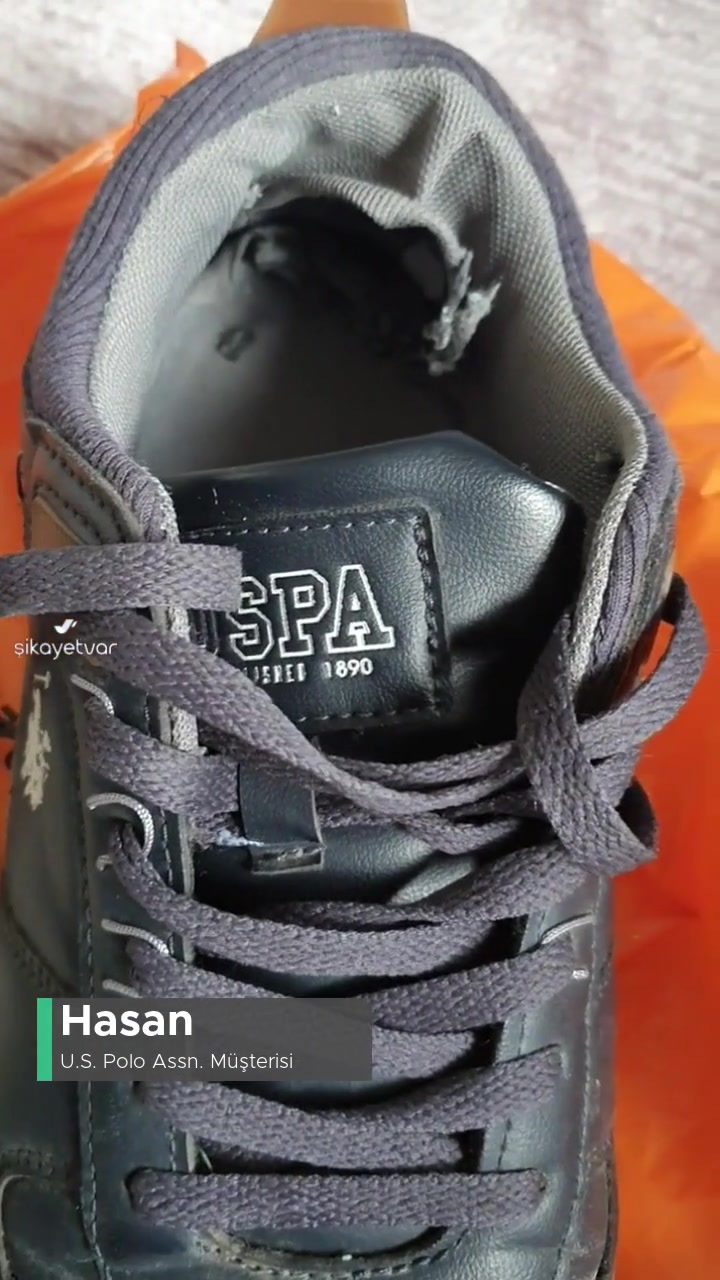 Deforme Olan USPA Marka Ayakkabı videonun kapak resmi