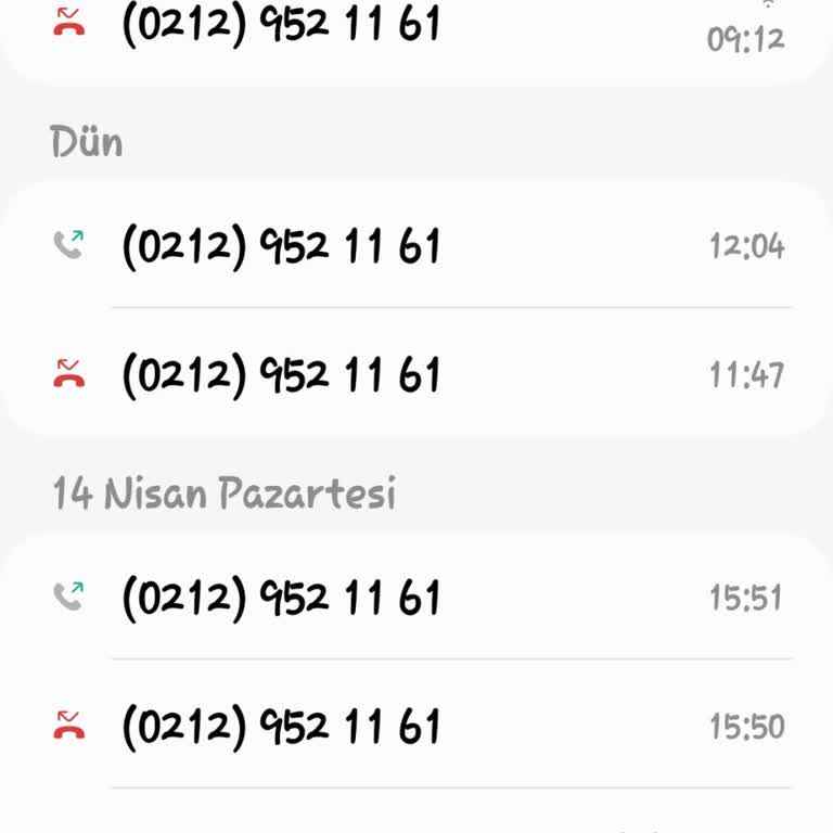 Sürekli Aramalar Ve Yanlış İşlem Endişesi