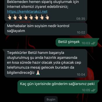 Tarak Yastık Kılıfı Siparişimde İletişim Sorunu