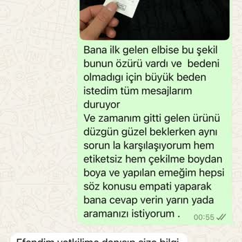 Vakro Online'da Değişim Ve İade Sorunları