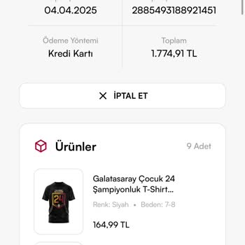 İptal Edilemeyen Sipariş Ve İlgisiz Müşteri Hizmetleri