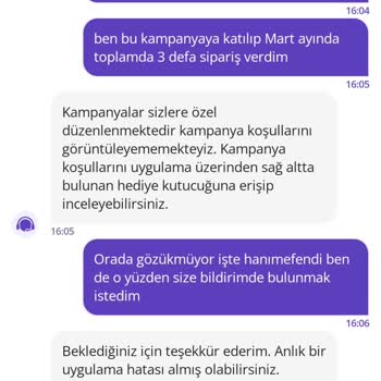 Getir Su Kampanya İndirimi Sorunu