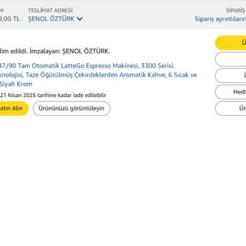 Amazon İade Taahhüdünü Yerine Getirmiyor
