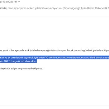 Yanıltıcı Ödeme Ve Tehditkar Yanıtla Karşılaşma