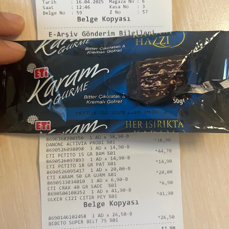 Tarihi Geçmiş Ürün Sebebiyle Alerjik Reaksiyon