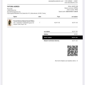 Sipariş Karışıklığı Ve Kalitesiz Ürün Deneyimi