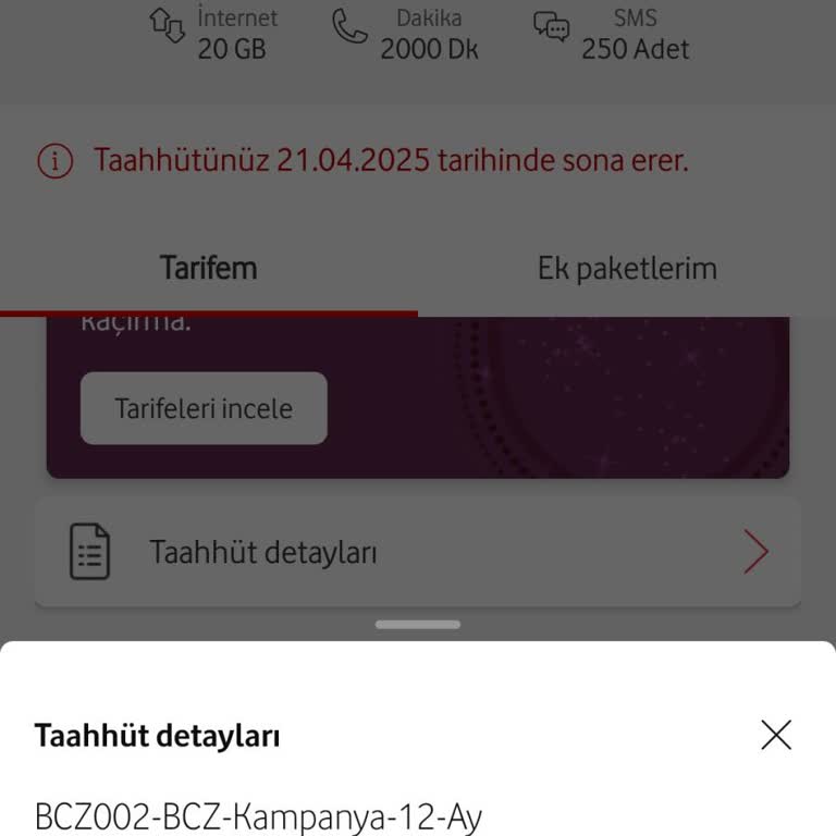 Vodafone'dan Beklenmedik Cayma Bedeli Şoku