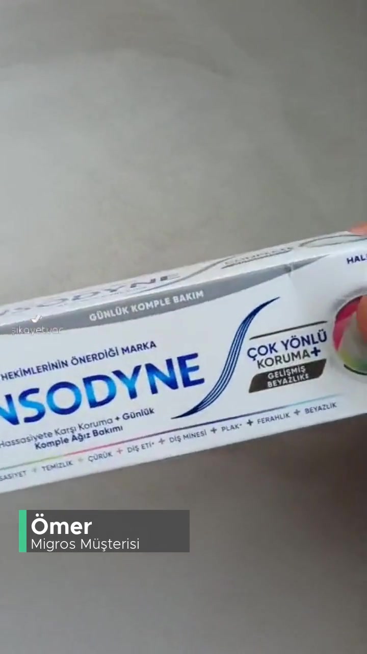 Migros Şüpheli Diş Macunu Satışı! videonun kapak resmi