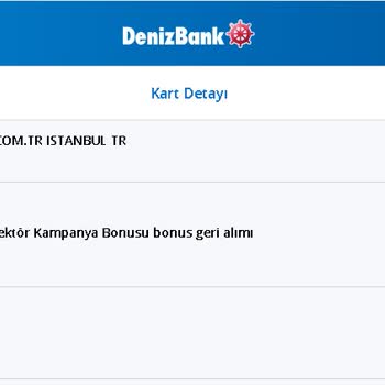 Denizbank Black Kredi Kartı Üyelik Ücretine Yasal İtiraz