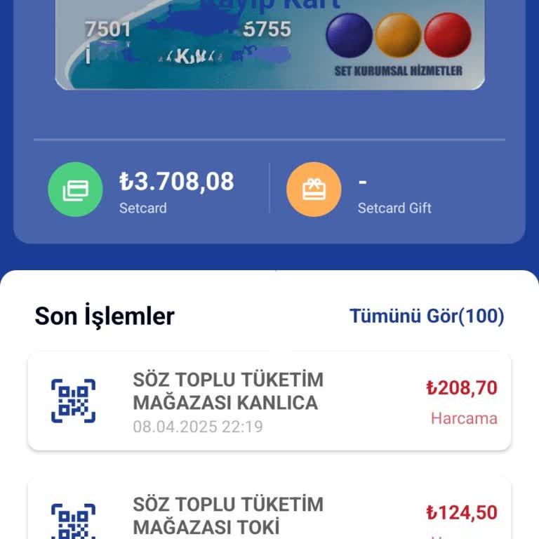 Setcard Blokesi: Kullanılamayan Bakiye Sorunu
