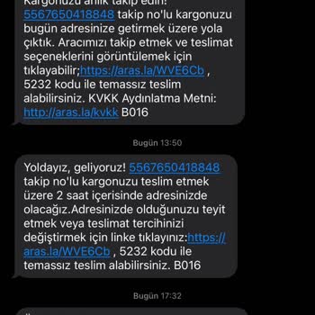 Aras Kargo'nun Yanlış Teslimat Bildirimi Ve Müşteri Mağduriyeti