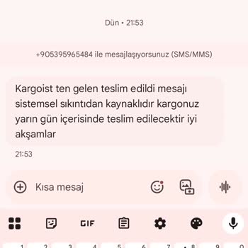 Kargoist İle Teslimat Sorunu: Yanıltıcı Mesajlar Ve İletişim Eksikliği