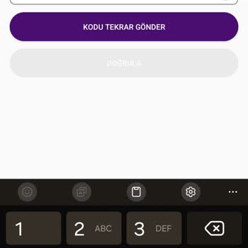 Üyelik Kodu Gelmiyor!