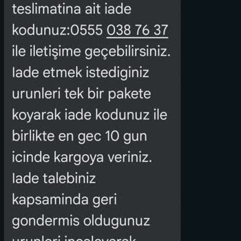 A101'den Aldığım TV Ünitesinin İade Sürecindeki Sorunlar