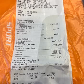 Ayakkabıda Beklenmedik Sorun Ve Zorlayıcı İade Süreci