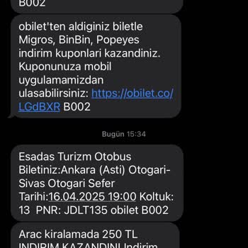 Son Dakika İptali Ve Koltuk Değişikliği Mağduriyeti