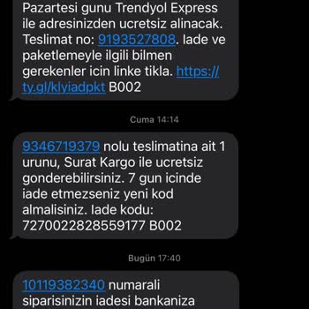 İade Sürecinde Yanıltıcı Kesinti Ve Yetersiz Müşteri Hizmeti