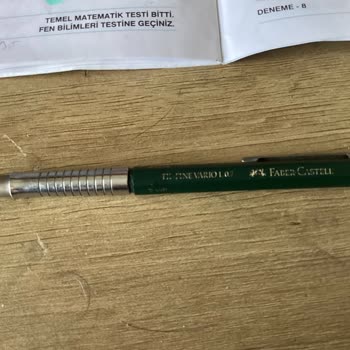 Faber Castell TK Fine Vario Kalemimin Ucu Yamuldu