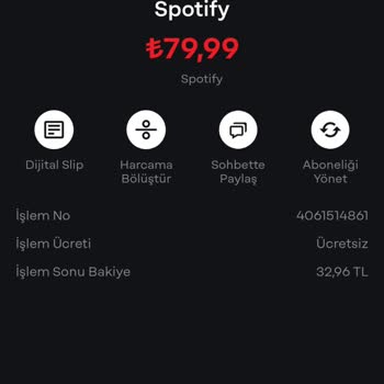 Spotify Premium Duo Aboneliğinde Erken Ödeme Sorunu