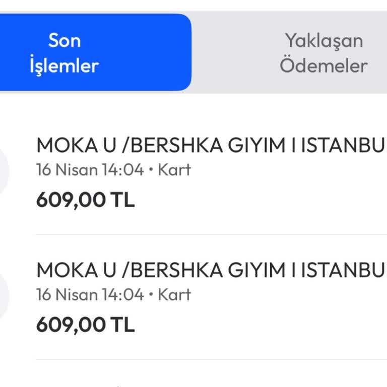 Bilinmeyen Alışverişle Karşı Karşıya Kaldım