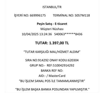 Yanlış Çekim: A101 Siparişimde BİM Web Pos Sorunu