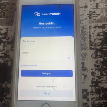 LCW Kazanıyorum Uygulaması Giriş Sorunu