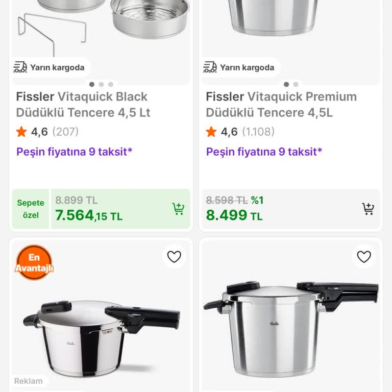 Hepsiburada'da Sepet Fiyatı İle Gösterilen Fiyat Arasında Fark