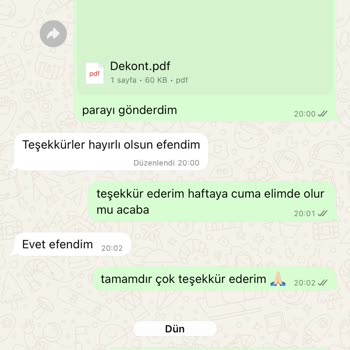 Sipariş Sonrası İletişim Sorunu Ve Para İadesi Talebi