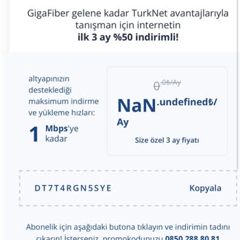 Gigafiber Bekleyişi: İnternet Kesintisi Mağduriyeti